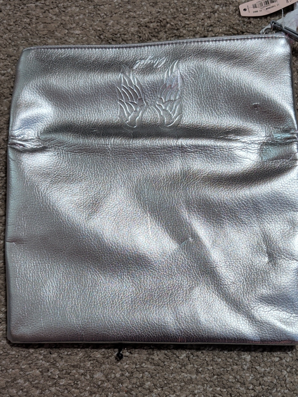 NWT Victoria's Secret Metallic Silver Women’s Clutch Bag
